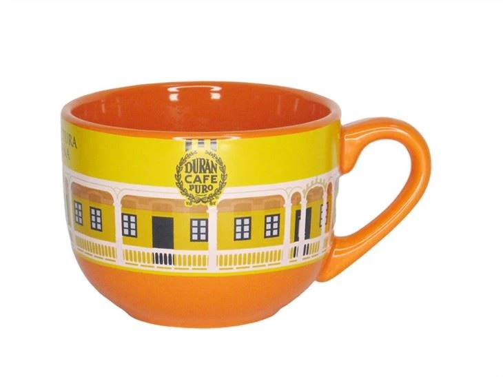 Colorful Ceramic Soup Mug