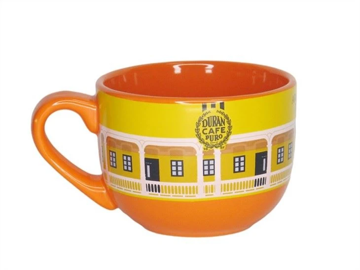Colorful Ceramic Soup Mug