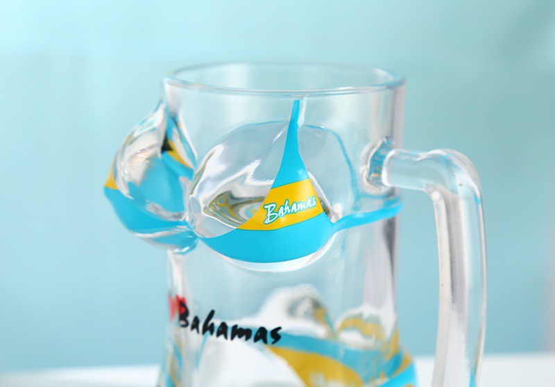 Designed glass beer mugs 3 Designed glass beer mugs 3
